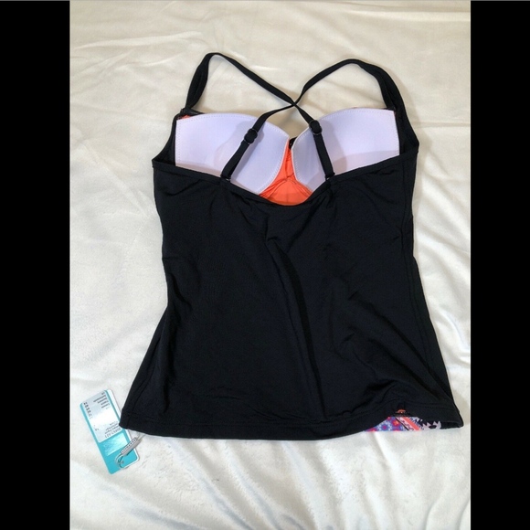 NWT Seafolly Sahara Twist Front Tankini swim top - Picture 6 of 8